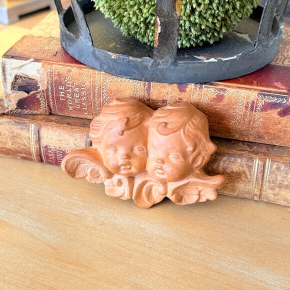 Vintage Terracotta Angel Babies - Picture 7 of 11
